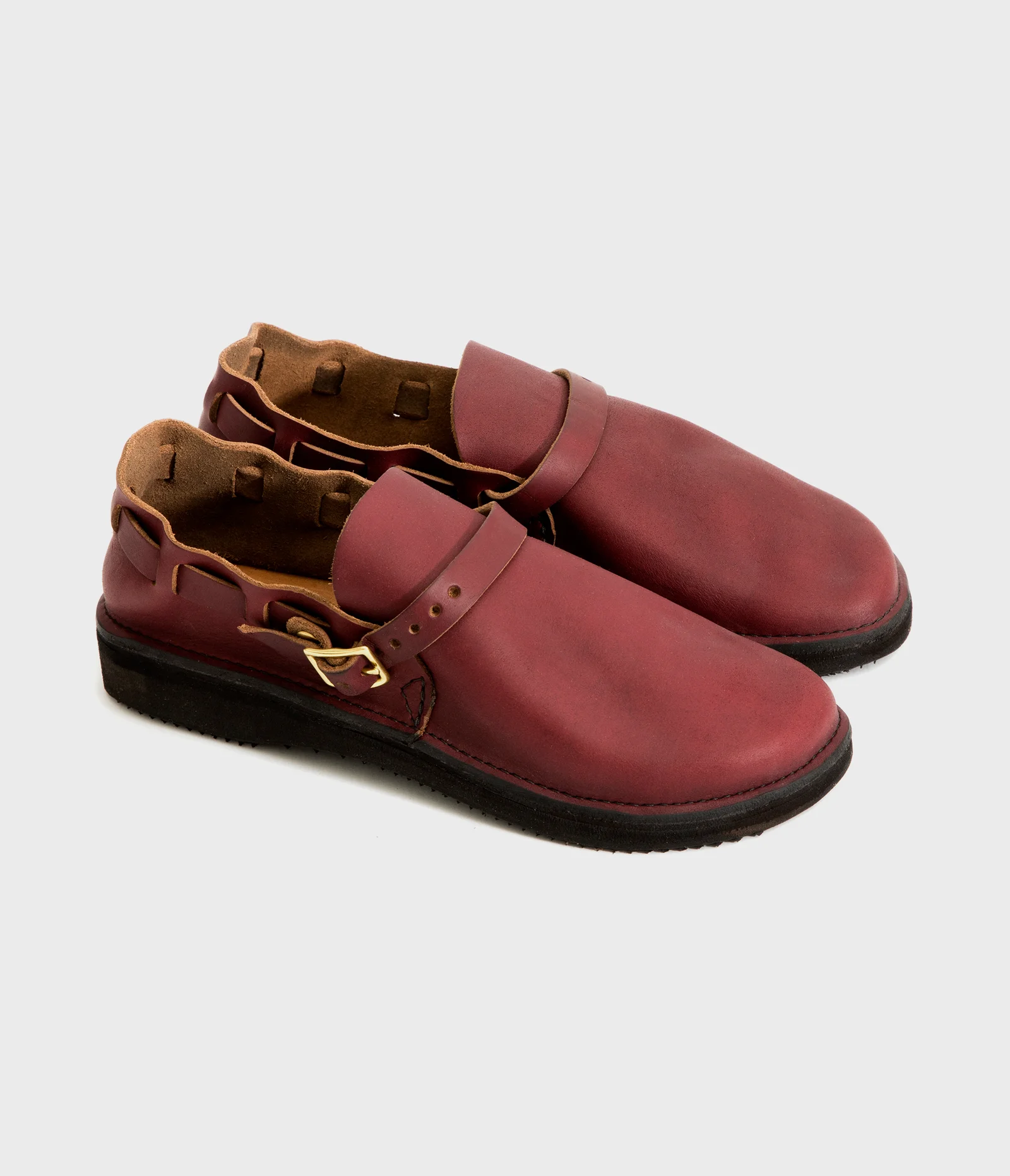 Womens Middle English, Burgundy