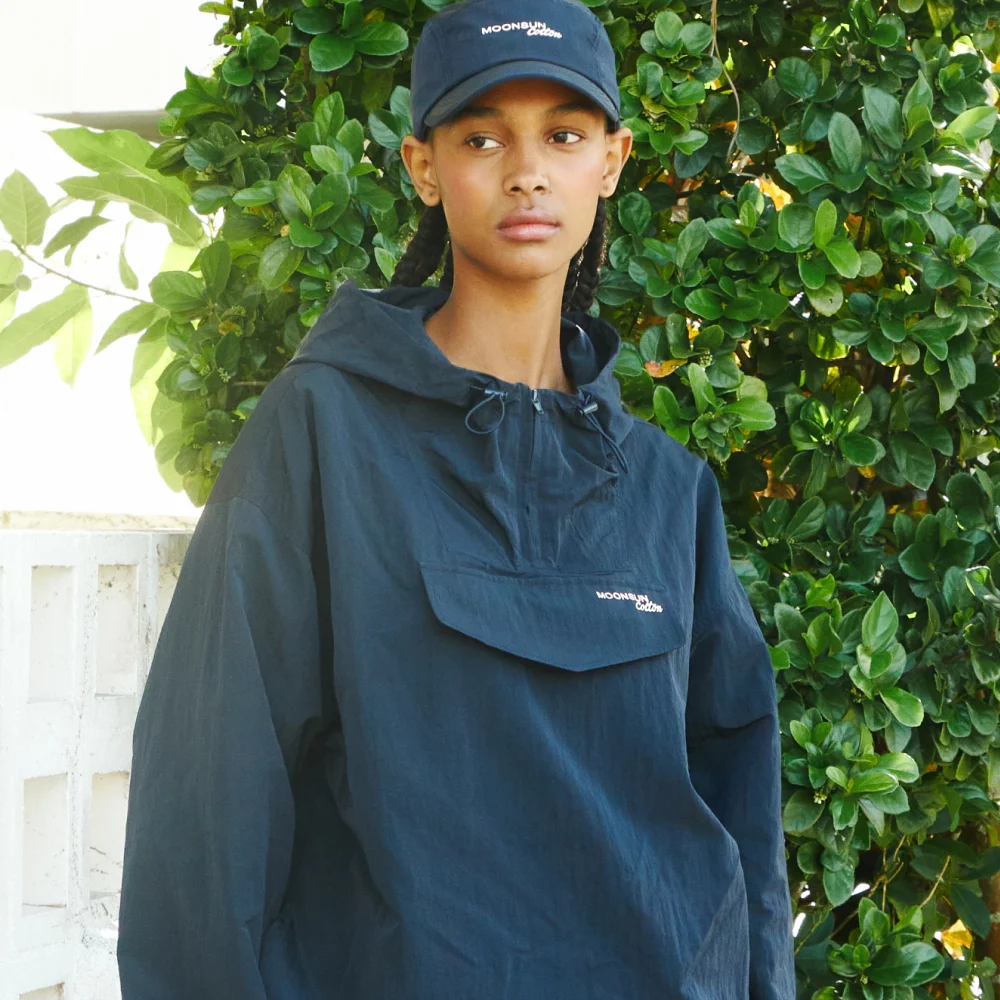 M.C UNISEX, Wind Breaker Anorak / NAVY