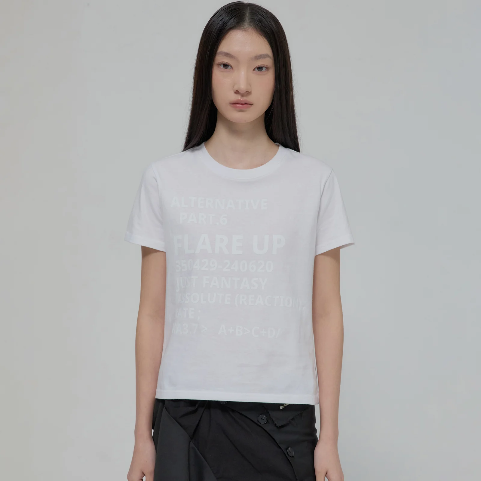 FLAREUP T-Shirt (FL-131_White)
