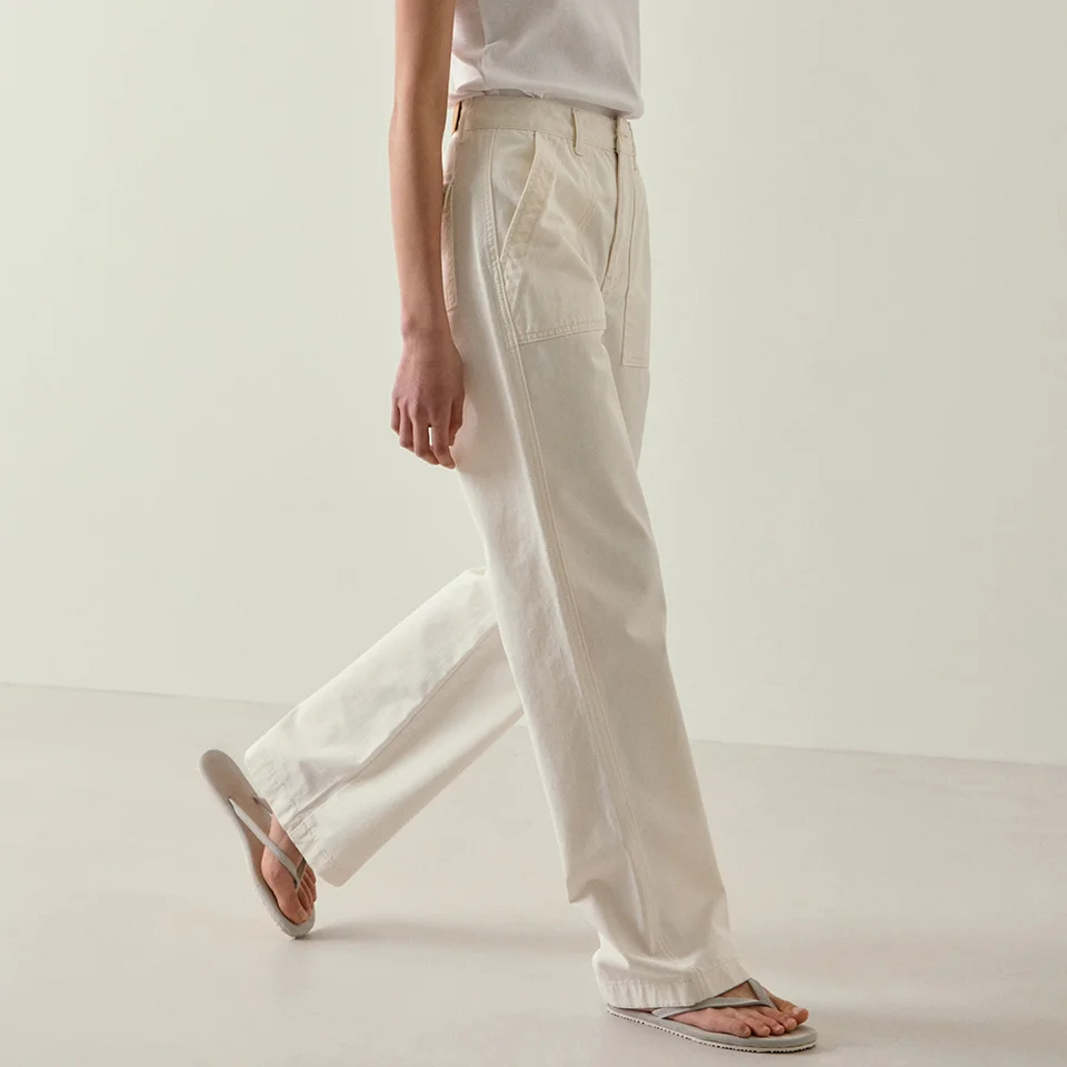 fatigue chino pants (ecru)