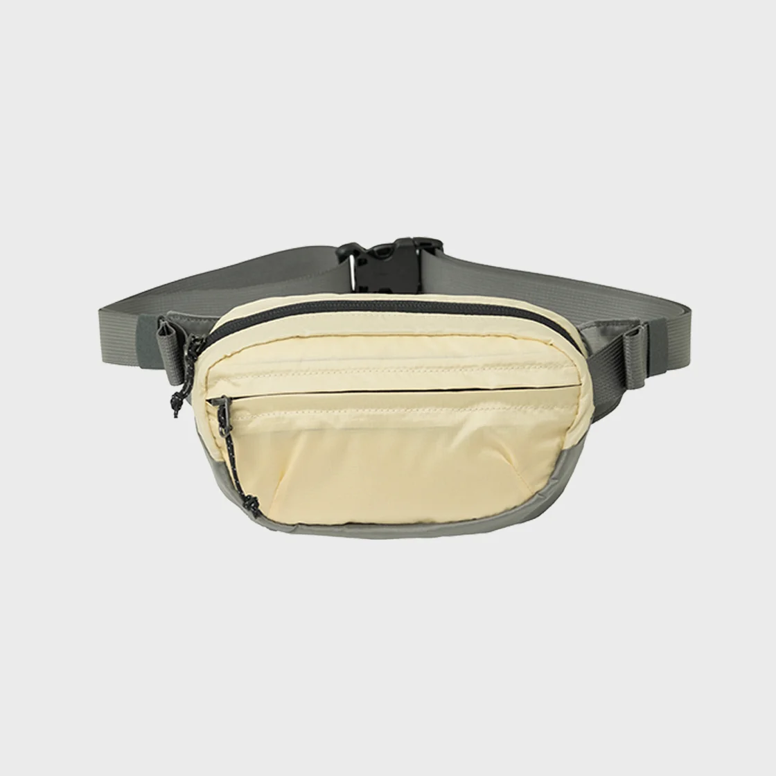 Nylon Waist Bag, Light Yellow