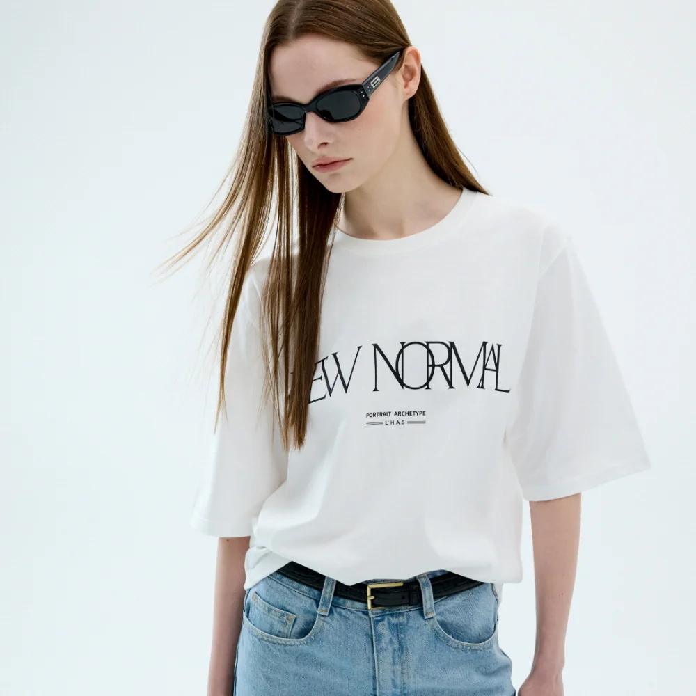 NEW NORMAL SLOGAN T-SHIRT_WHITE