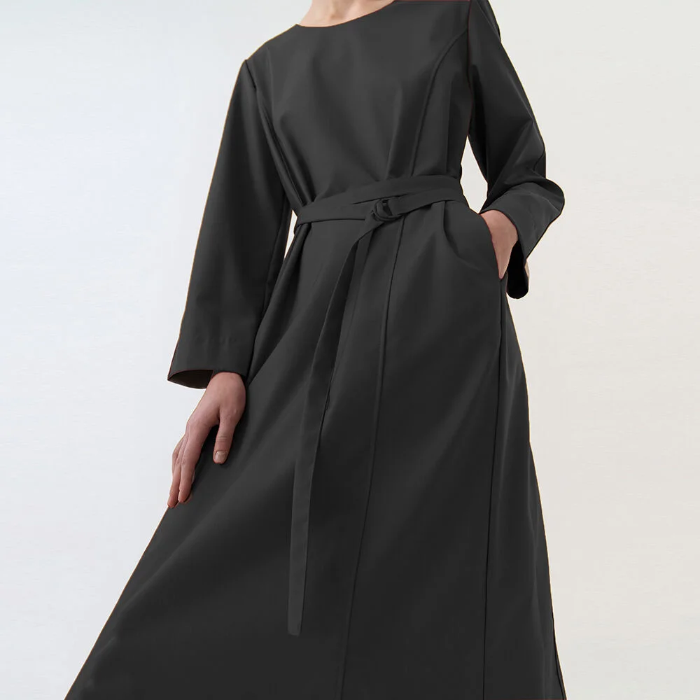 BELTED DRESS WOMEN