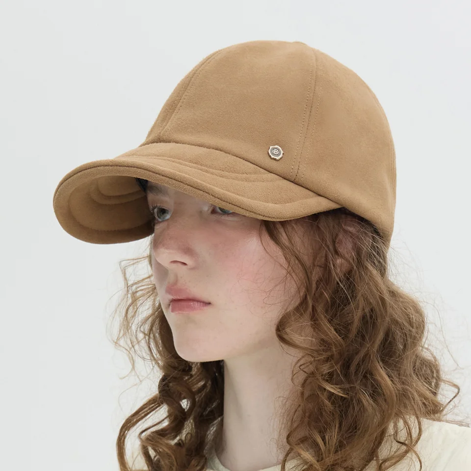 Suede Cap - Beige