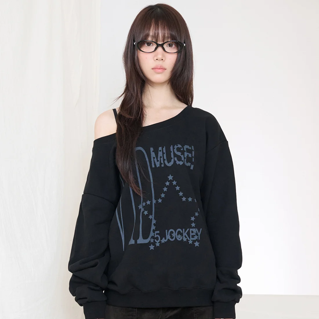 Muse Off 肩部 衛衣 襯衫
