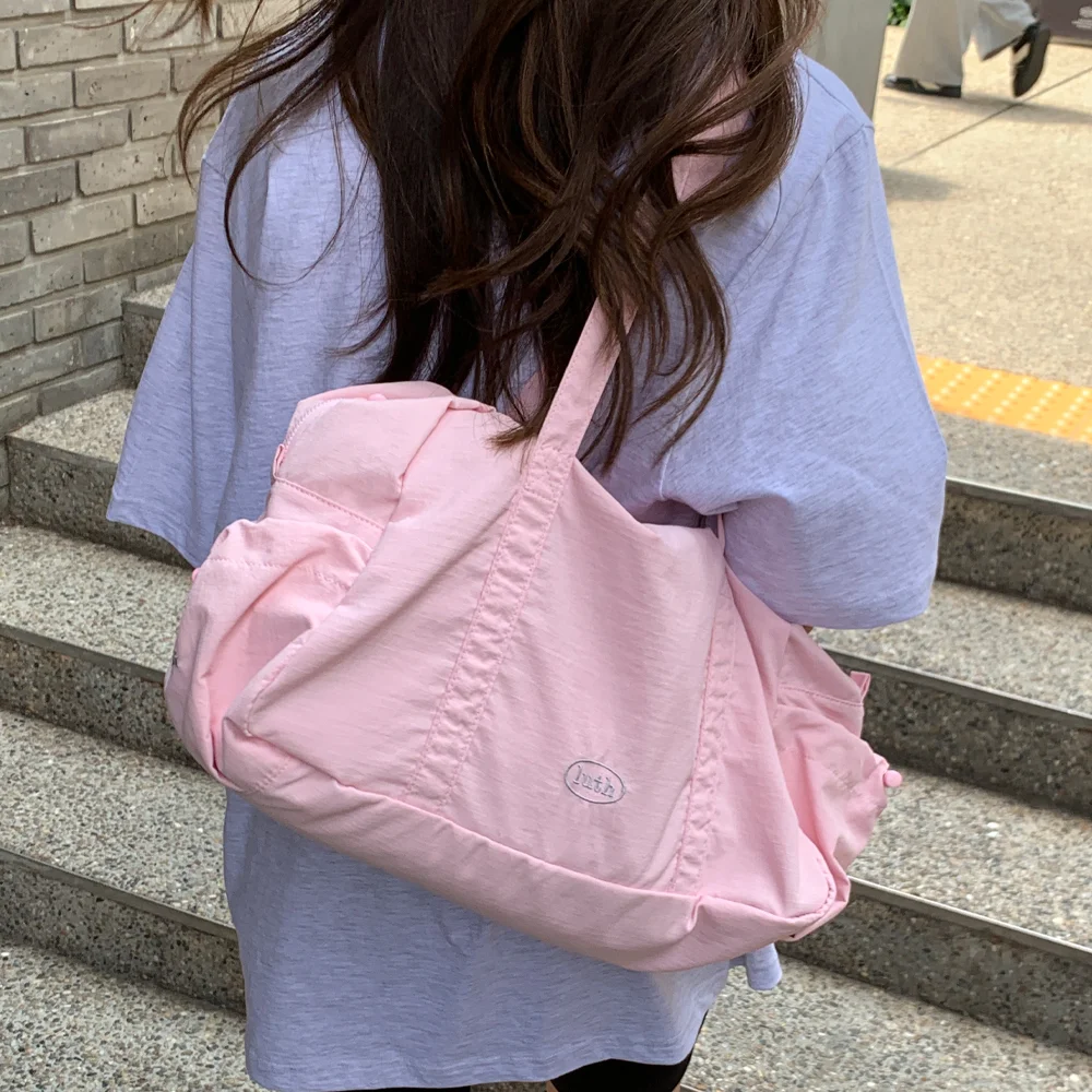 Daily Sporty Duffle Bag _ PINK