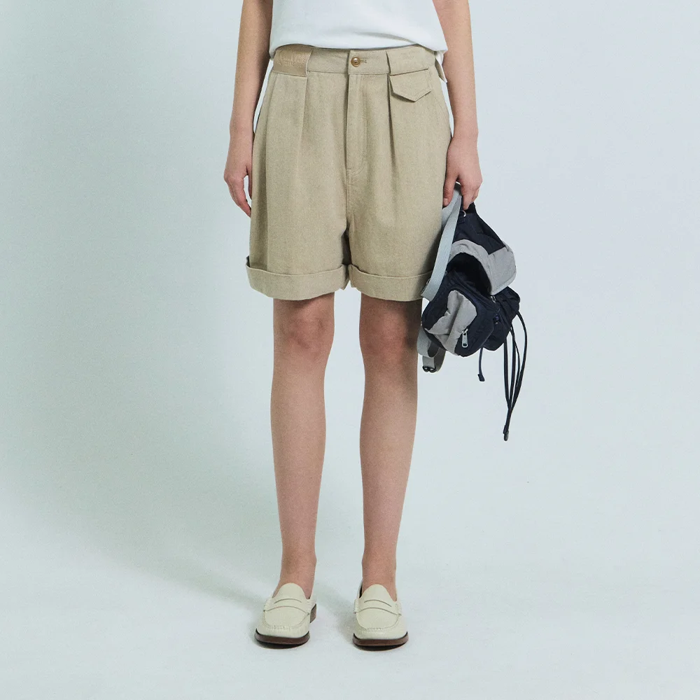 LAUREN SHORTS (BEIGE)