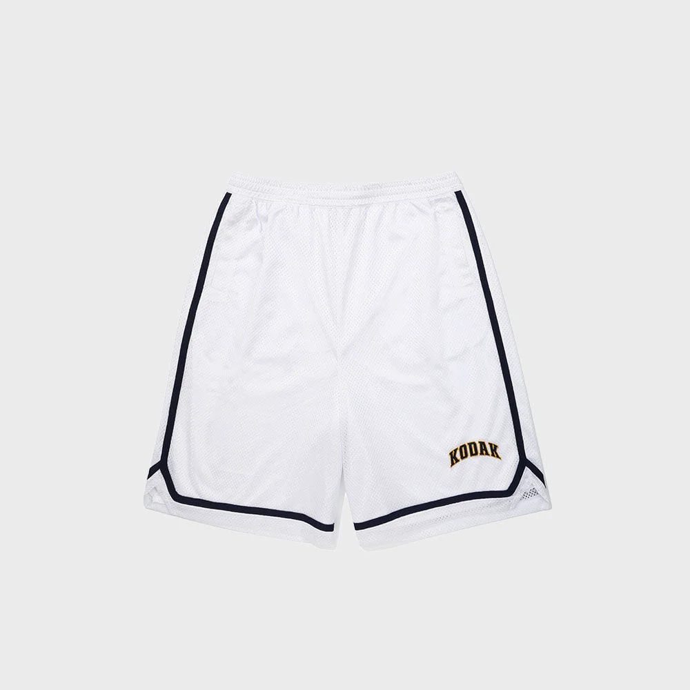 籃球 5分 網布 短褲 WHITE