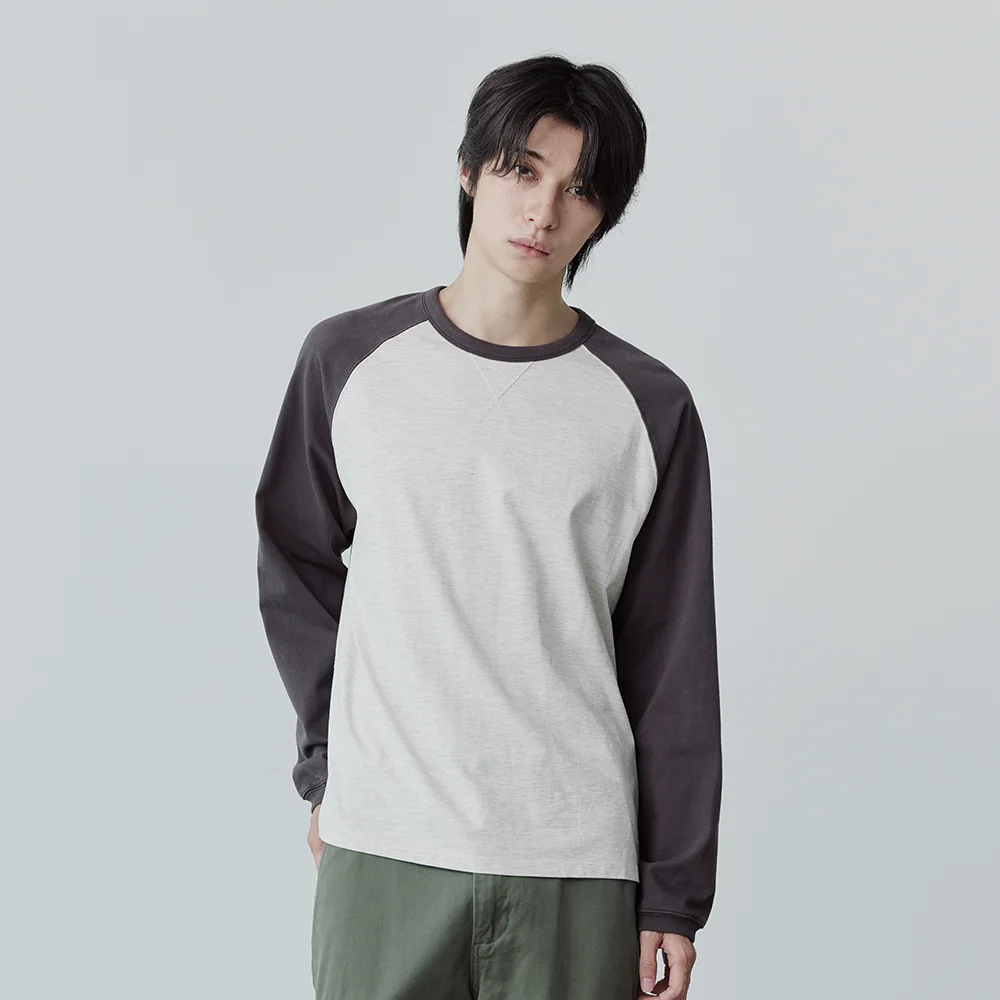 GUSSET RAGLAN L/S T-SHIRT