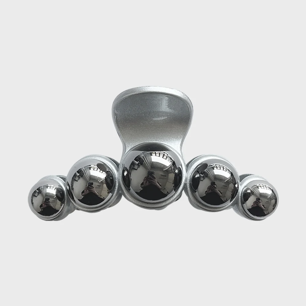 Hair Clip Silver Ball _ ALL SV