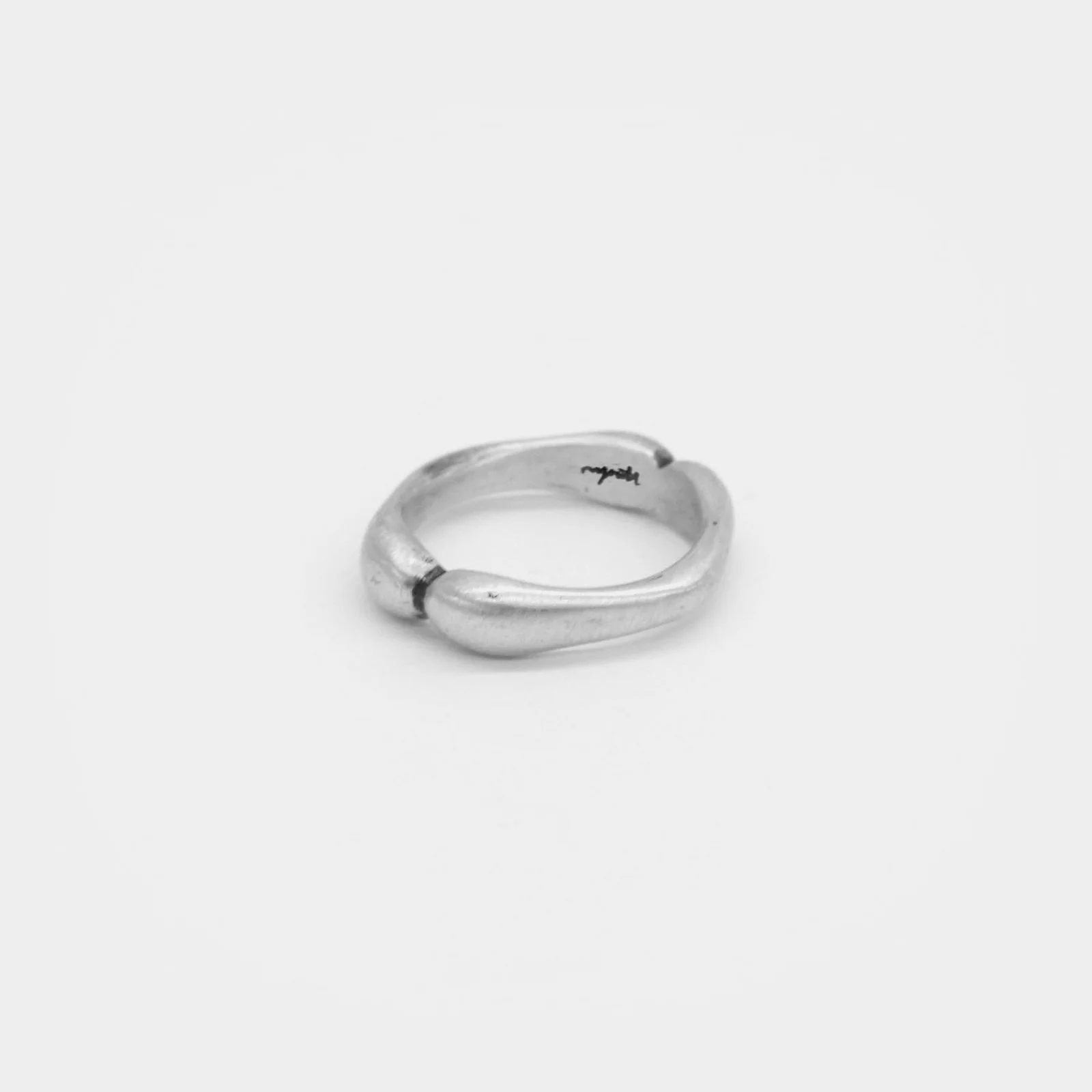 Organic-Shaped Ring - Silver