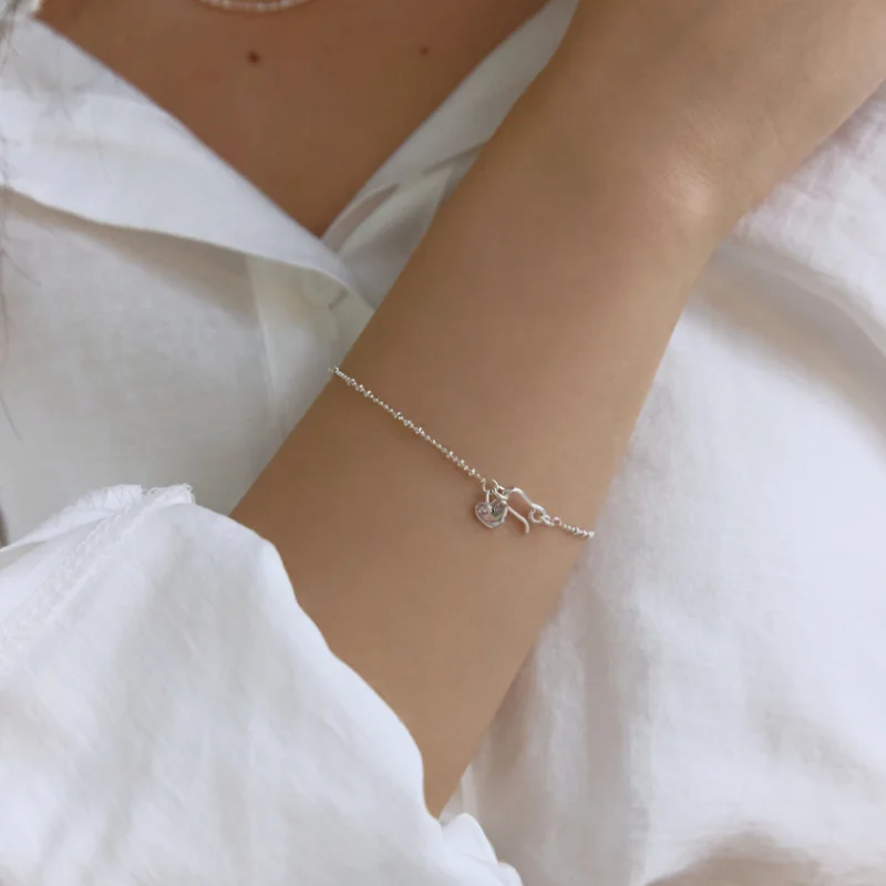 Cutting chain bracelet