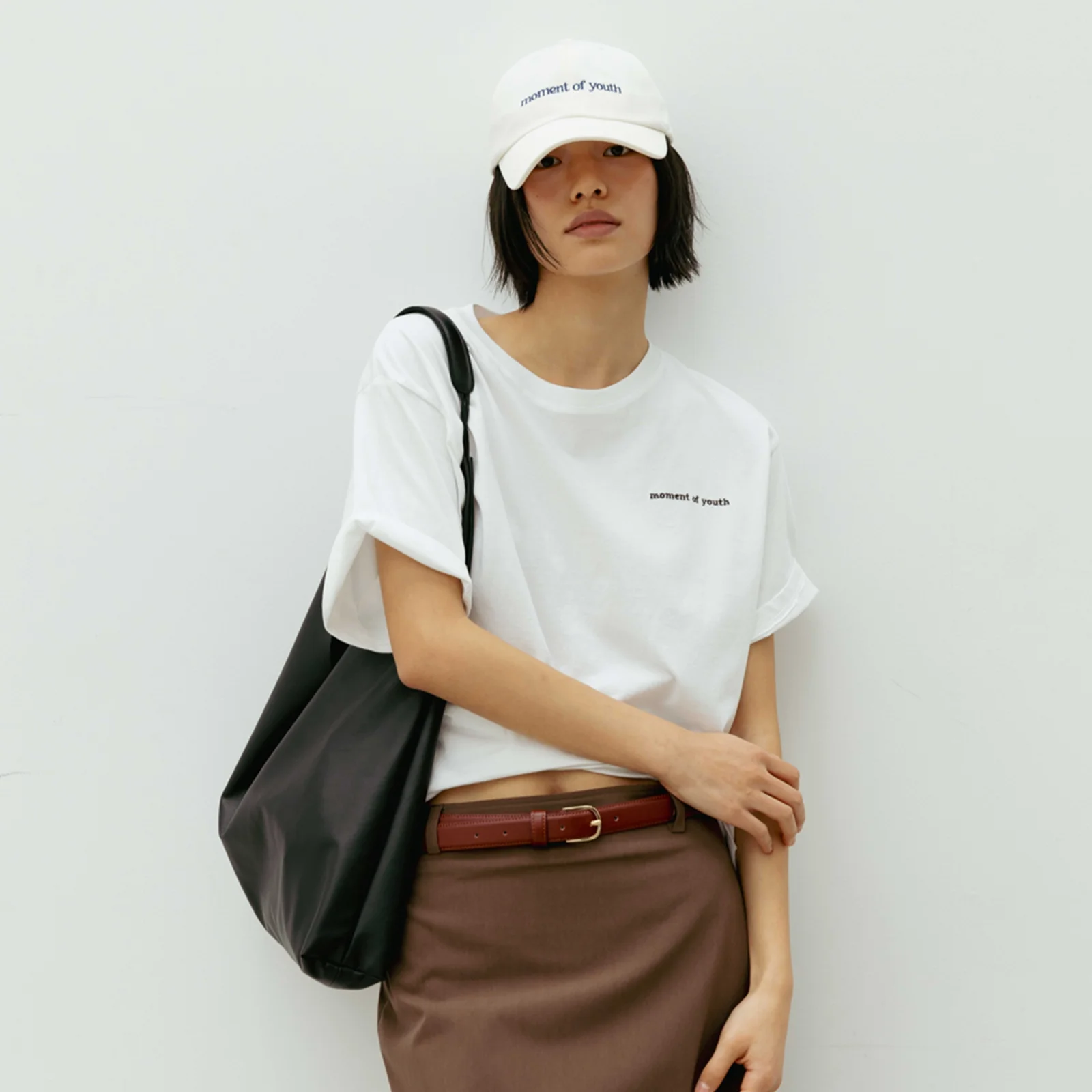 Moment Half T-Shirt(White)