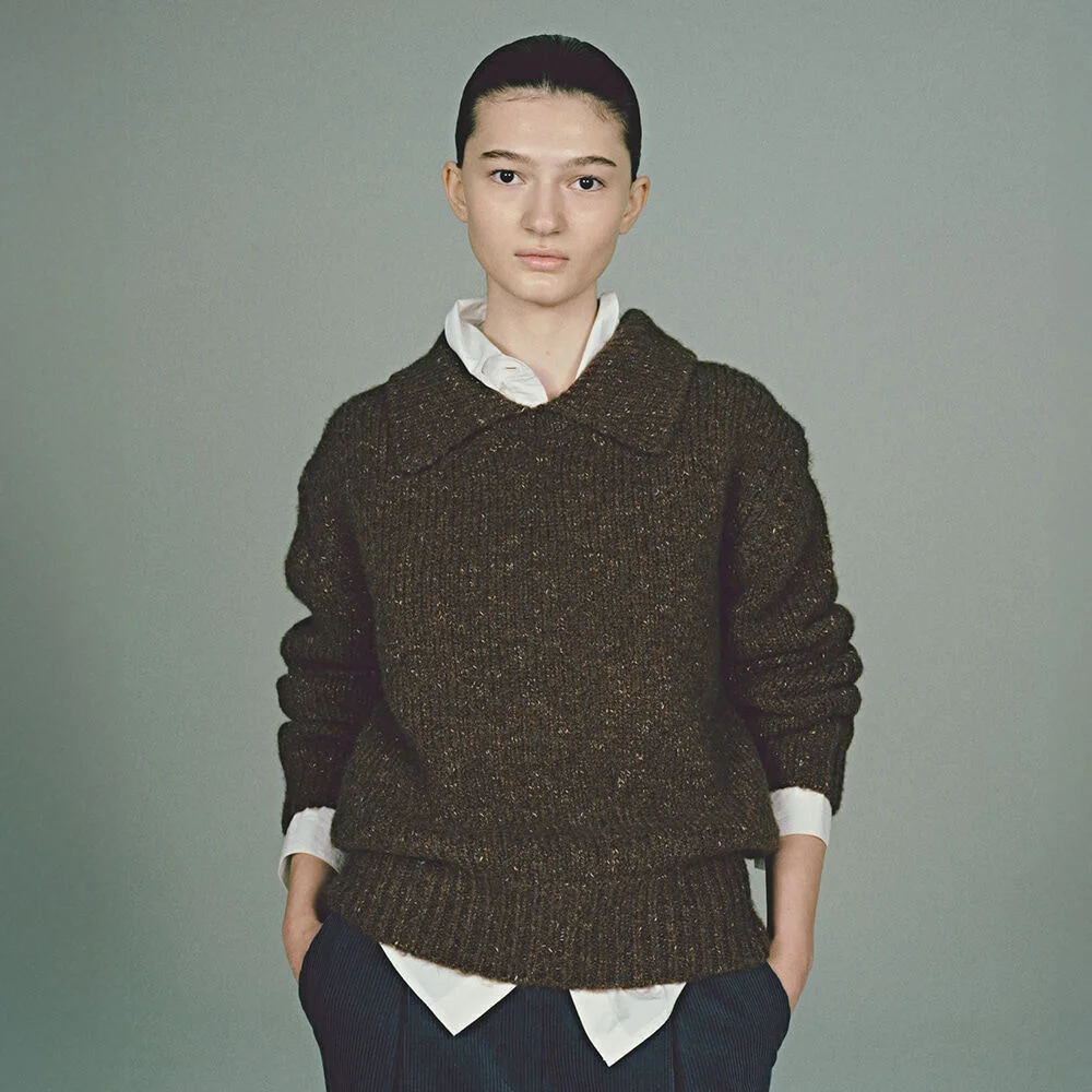 Grand Mama Knit (Brown)