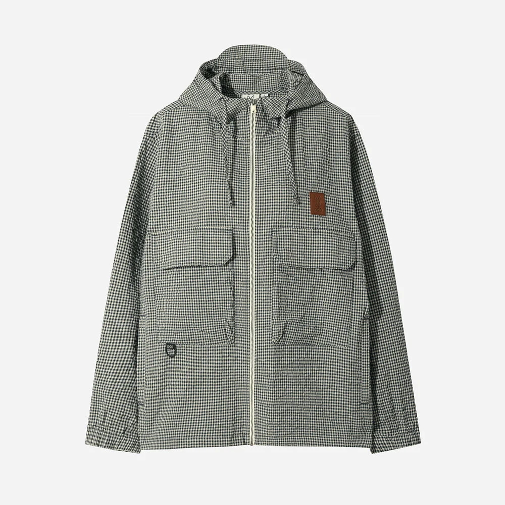 All Day Check 連帽衫(NAVY)