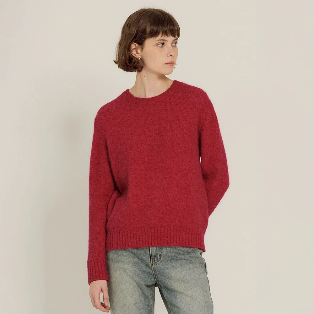 Moma Wool Sweater (Red)