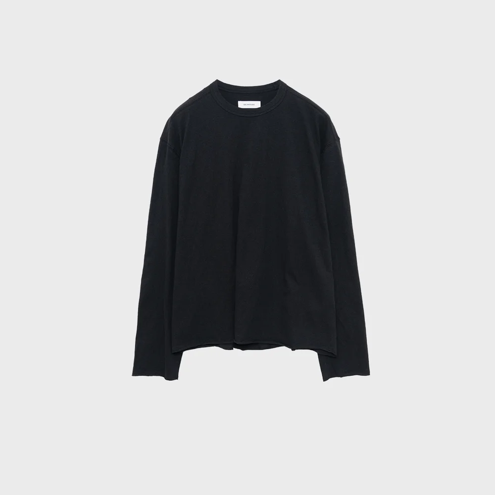 Cut Off Long Sleeve, Black