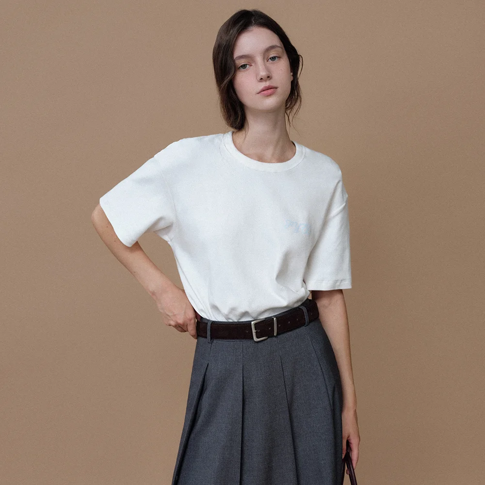 Winter Soft Fleece Tee (Ivory)