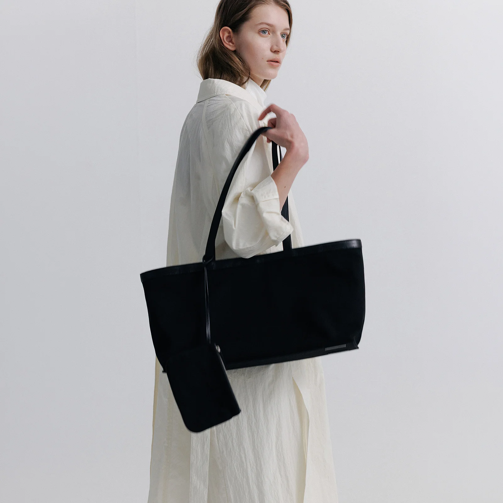 Monia Canvas Bag Black