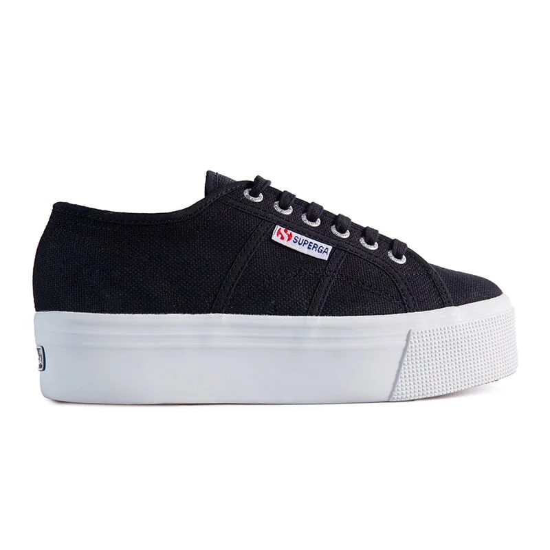 Superga 2790 淺 厚底 黑色 S9111LWF83