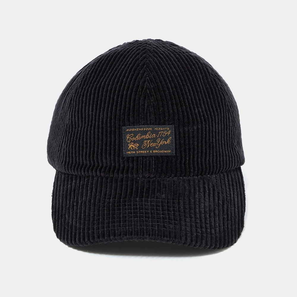 SL-LABEL CORDUROY BALL CAP 黑色
