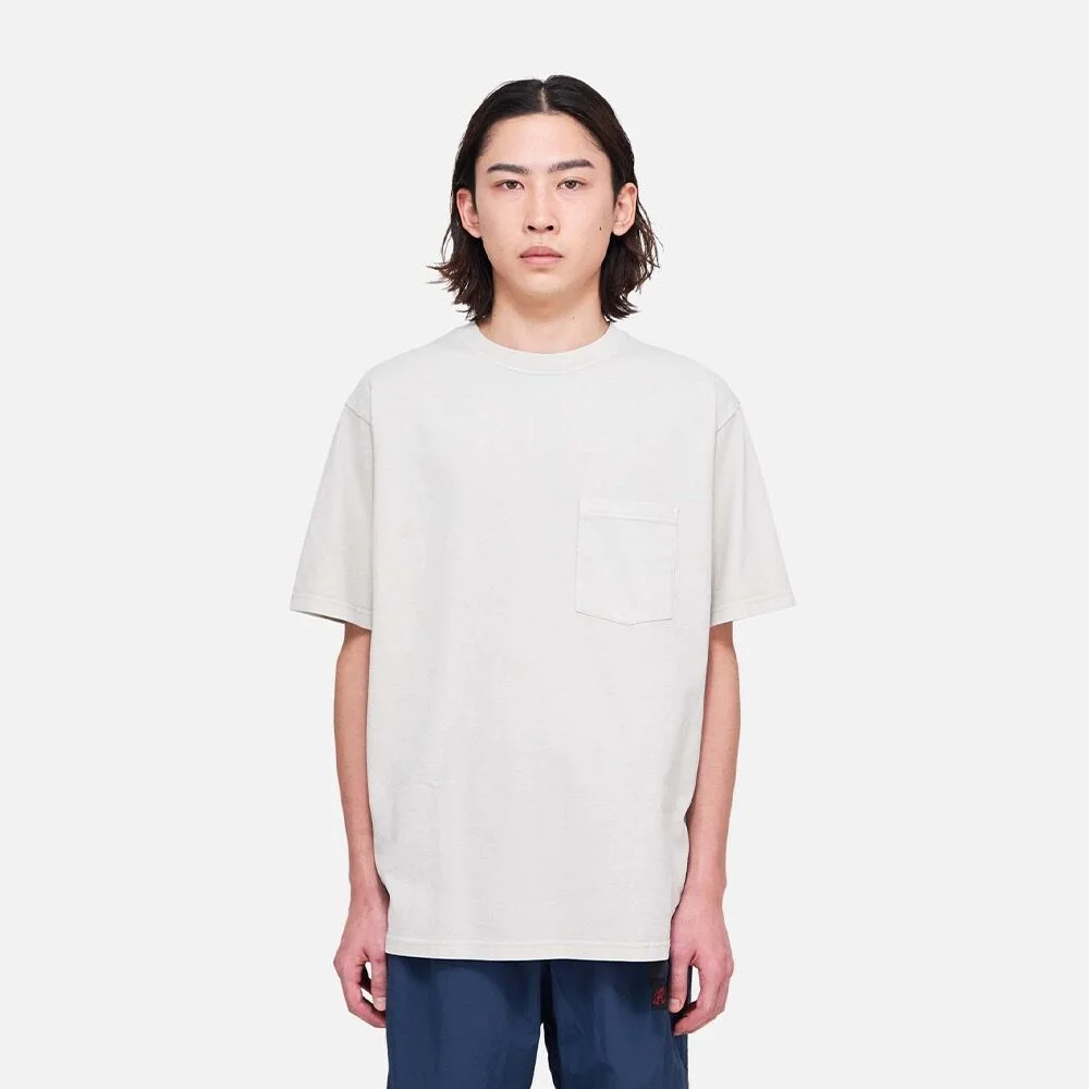 Health Knit 口袋 短袖 T恤 Pigment Natural