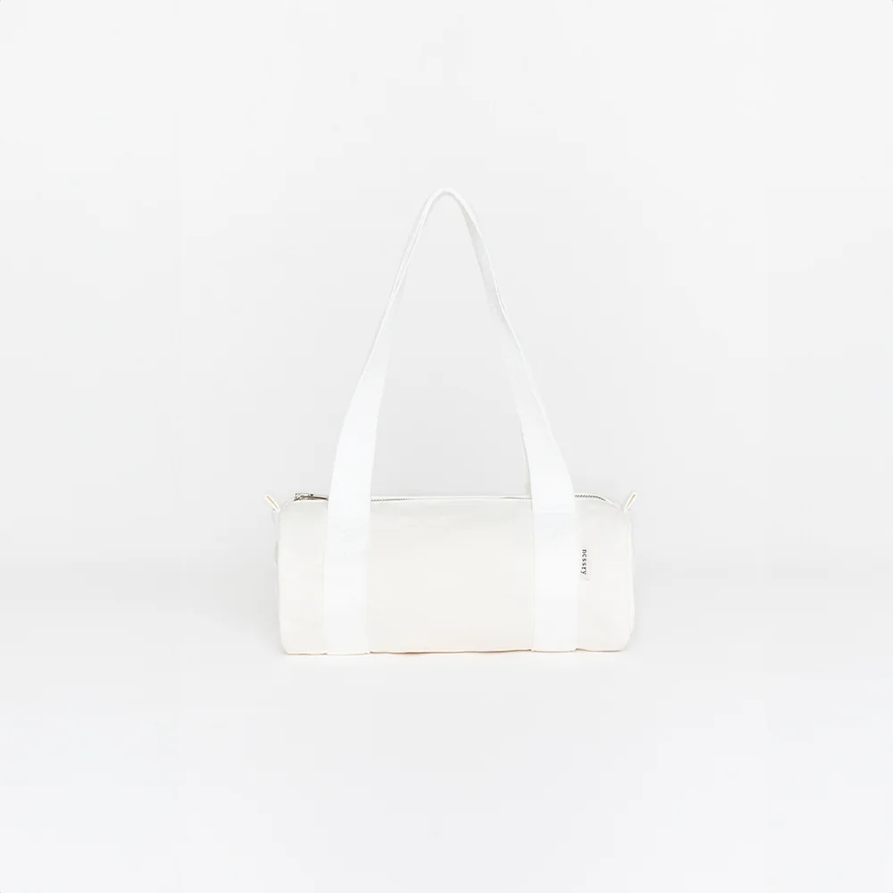 Solid Gym Bag Mini (White)