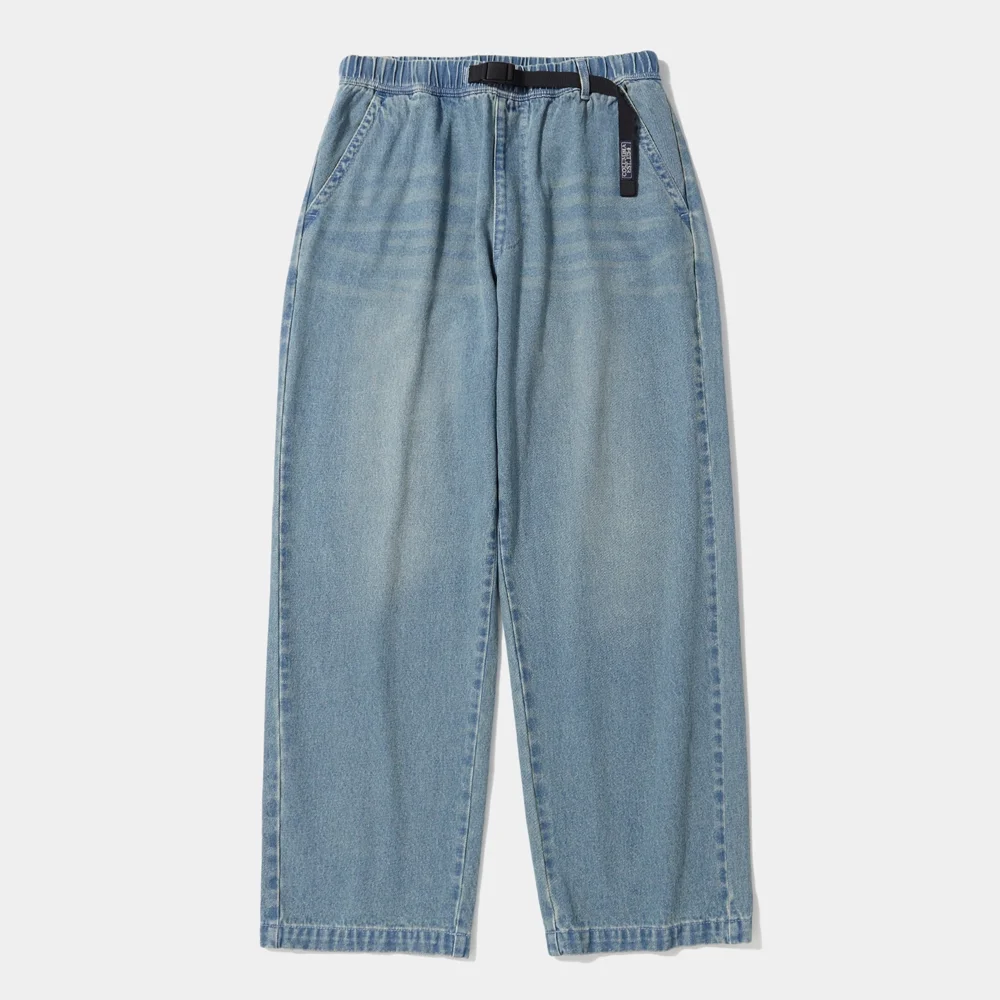 TRAJAN LABEL LOOSE-FIT WASHED DENIM PANTS_LIGHT JEAN