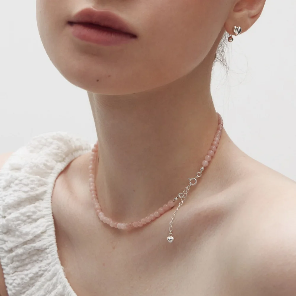 Vintage pink necklace