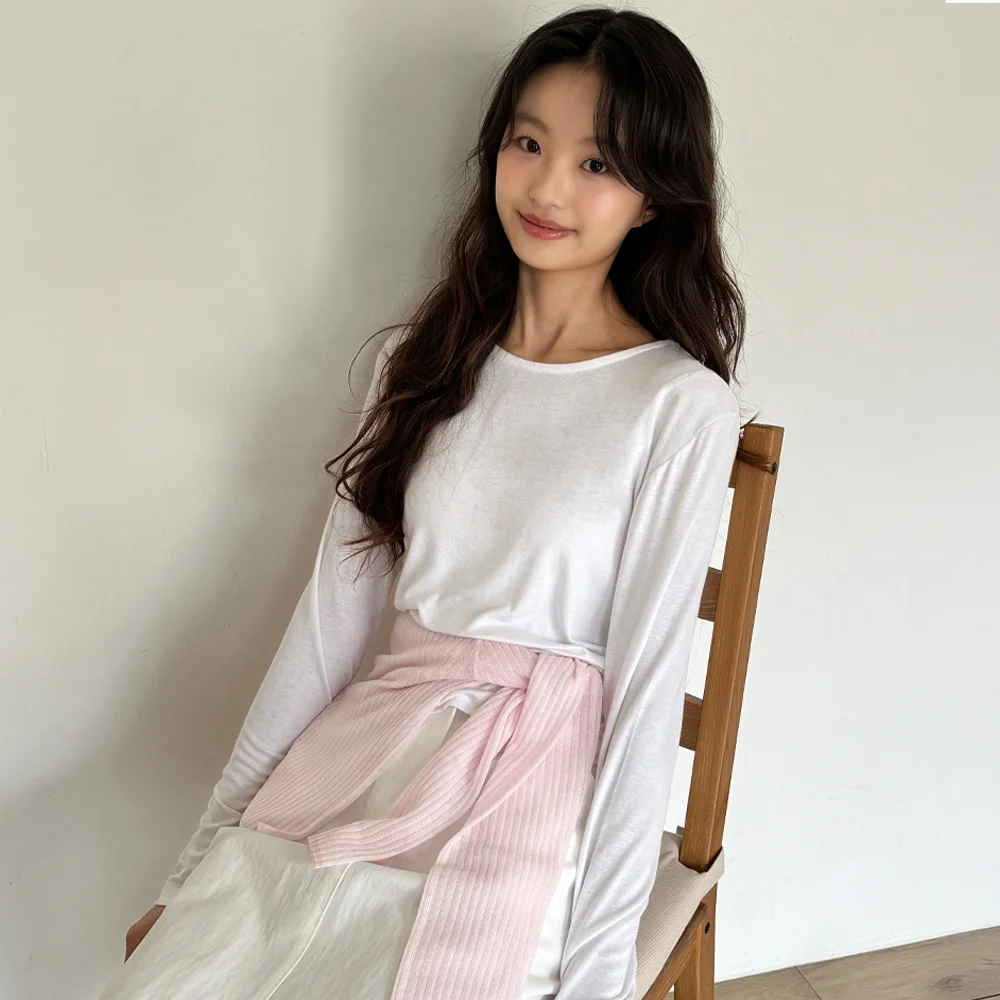 Four Season Basic Round T-shirt_4COLOR(W25-TP39)