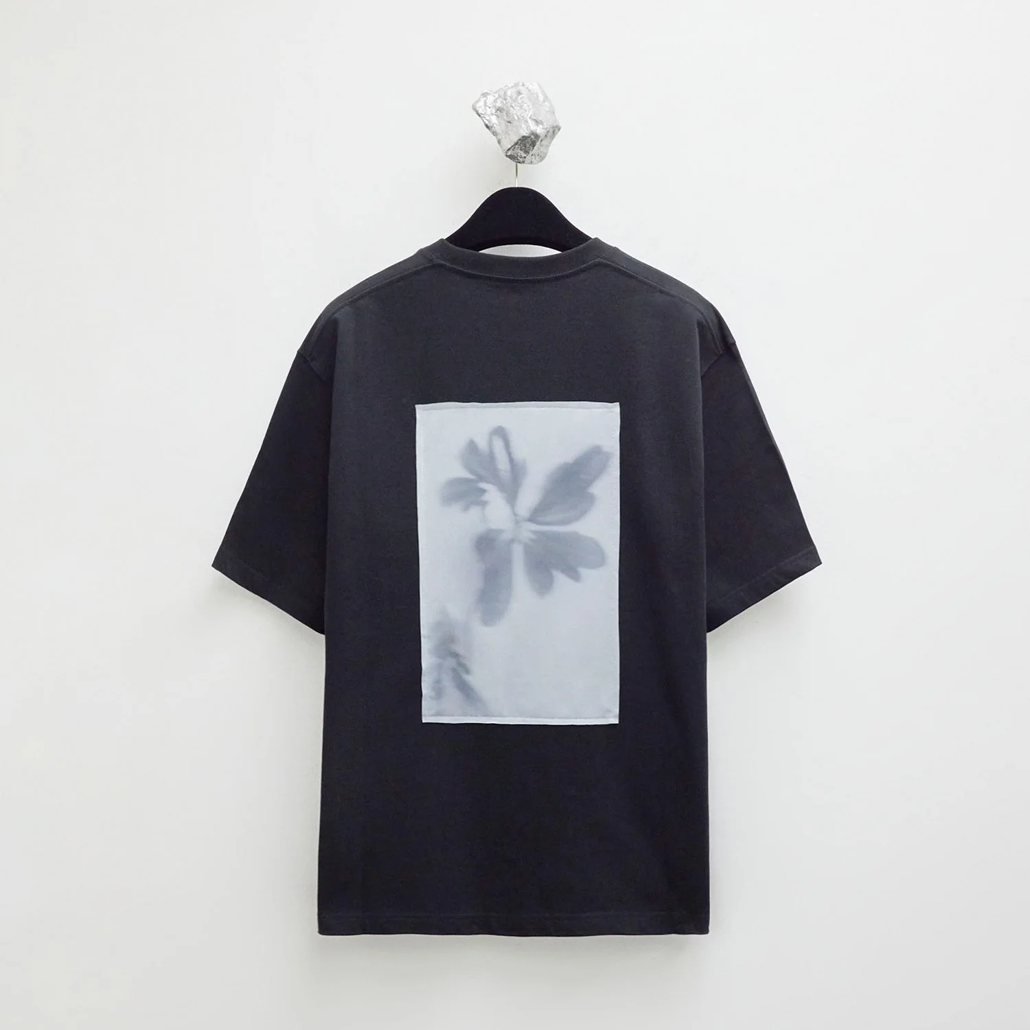 Printing Panel T-Shirt - Black
