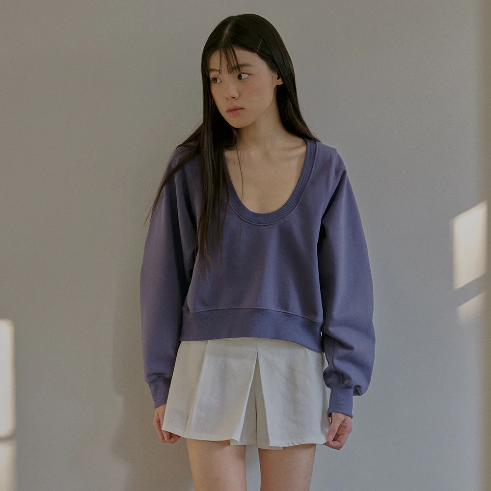 Deep Sweat Shirt (Navy)