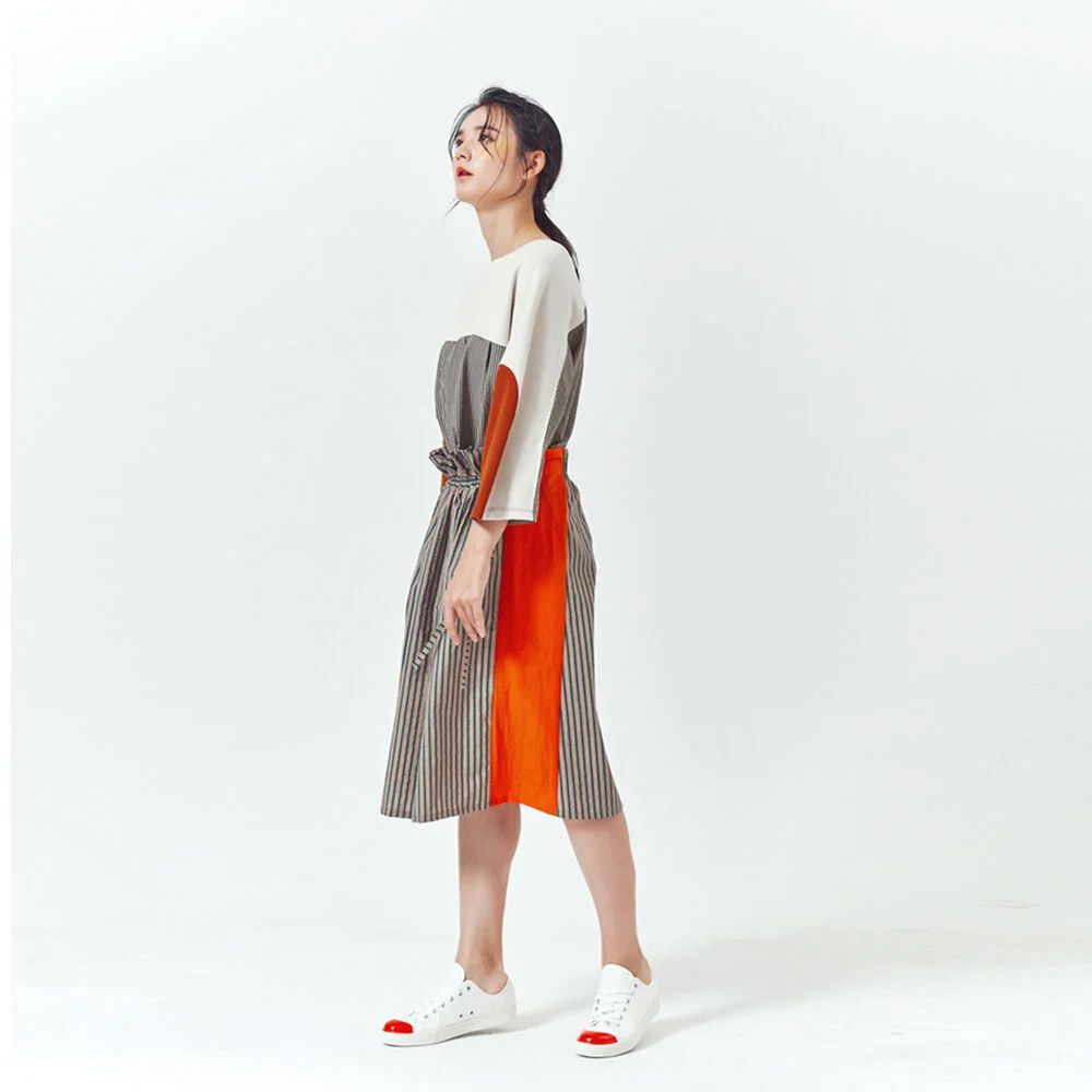 Cotton string skirt-O