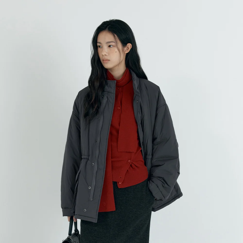SIOT4151 輕量 羽絨外套 野戰外套 外套_Charcoal