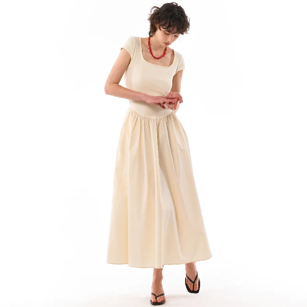 Florence midi dress (cream)