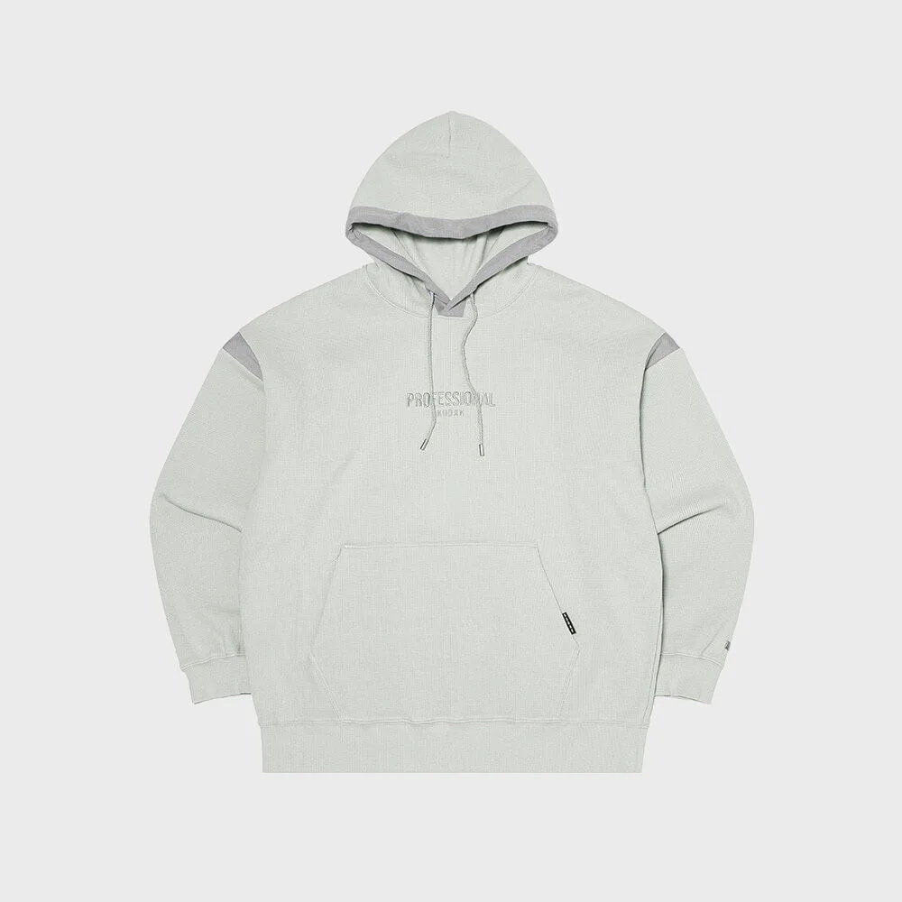 專業 華夫格 連帽衫 GREY