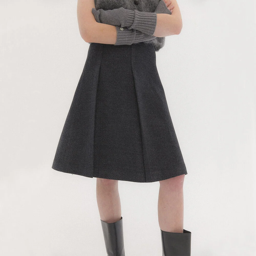 Sabrina Pintuck Skirt