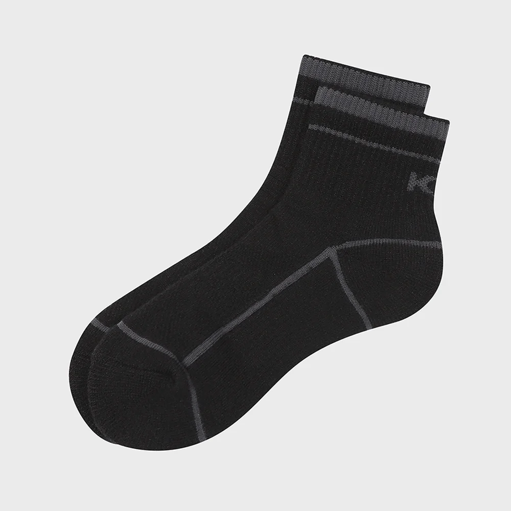 羊毛 短筒 襪_Black_KUA26S05Z1