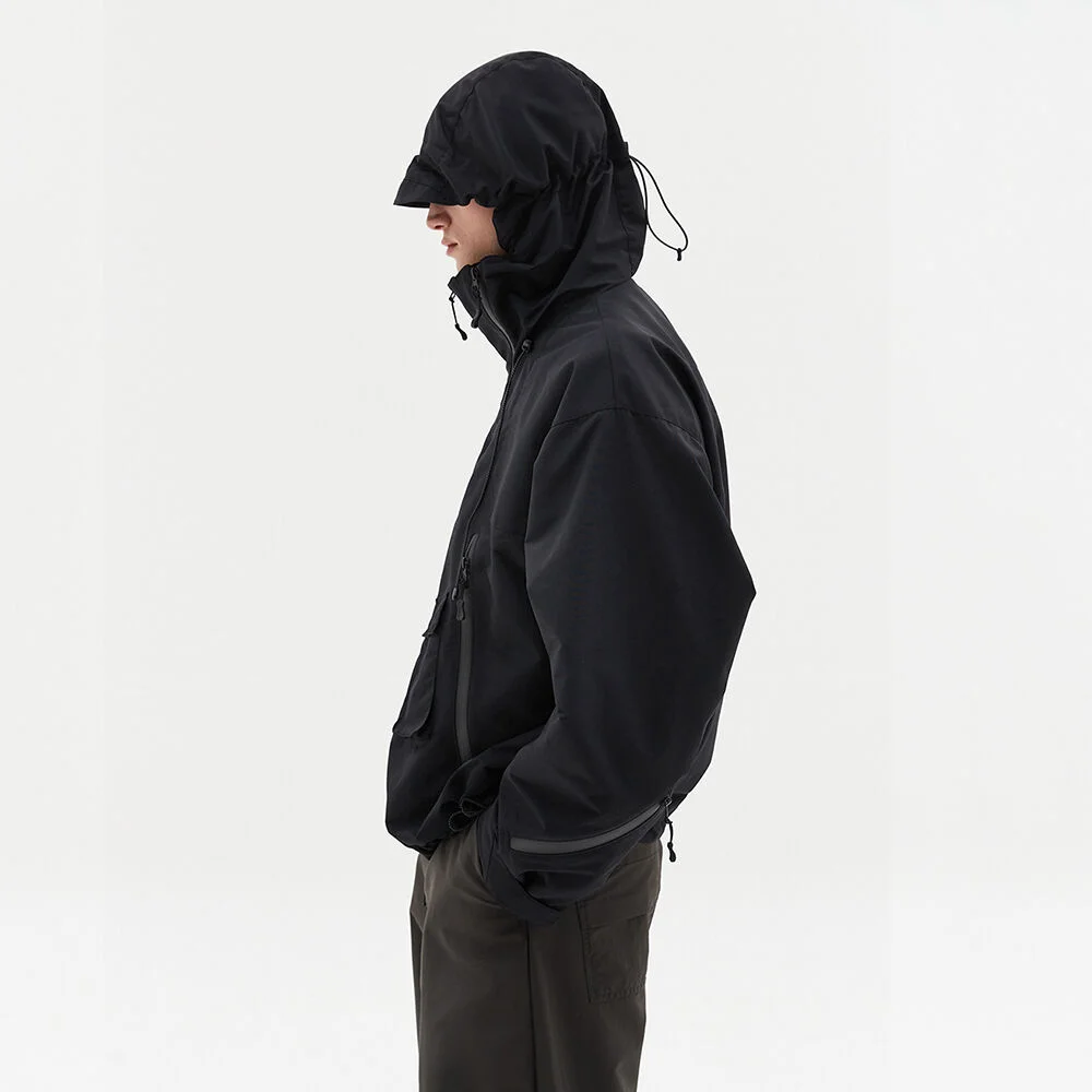 不對稱 拉鏈 Sherpa Jacket