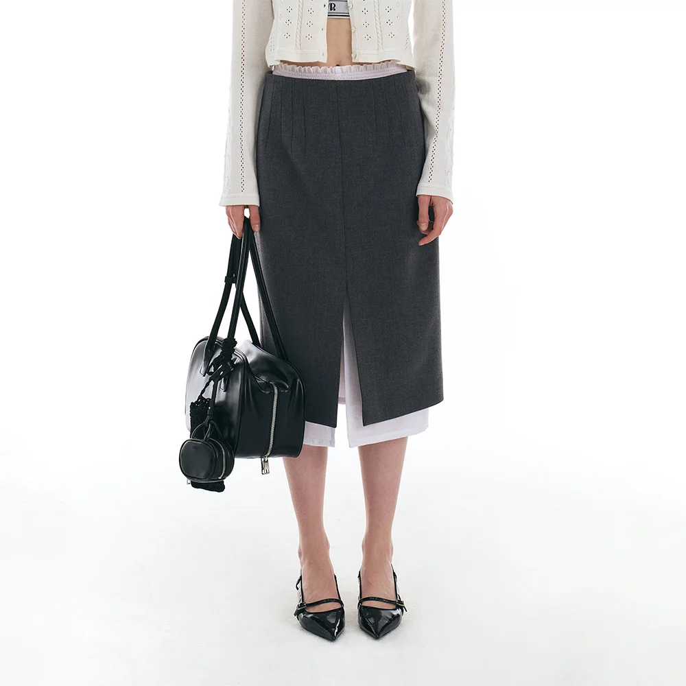 LOSIN SKIRT (GREY)
