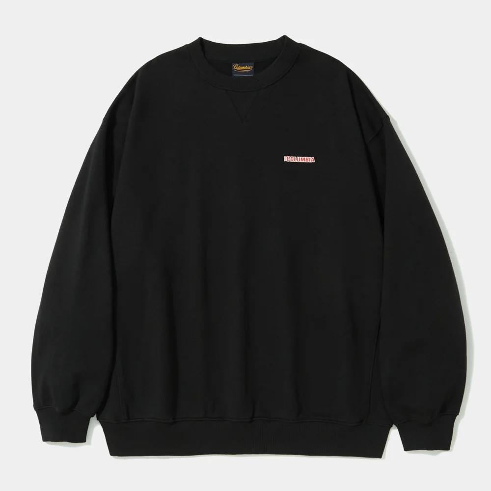 BROADWAY TINY HEAVY TERRY CREW NECK_BLACK