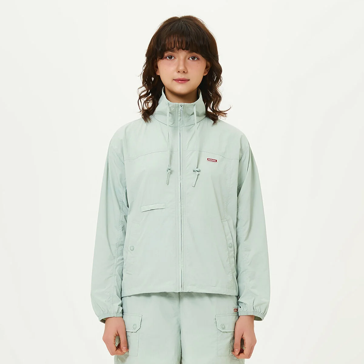 Breeze Pop 短版 Stand Neck 外套 女裝 MINT GREEN