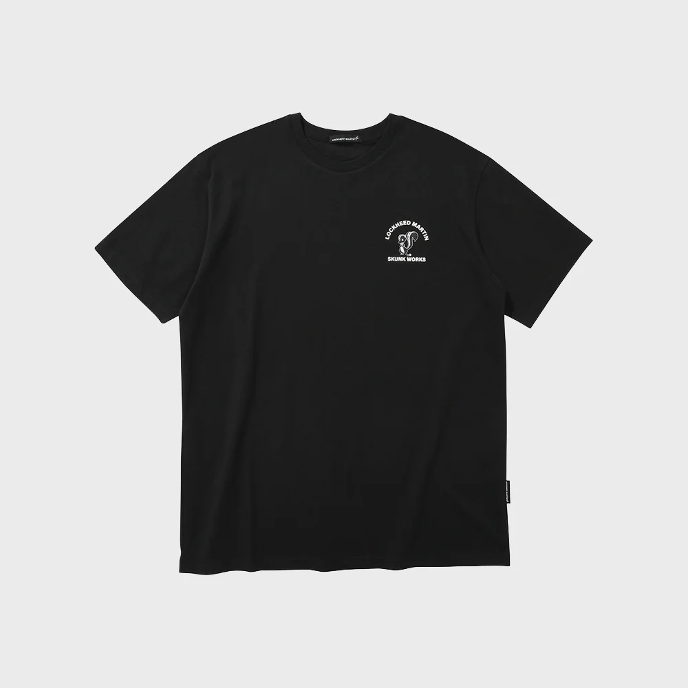 LM SKUNK WORKS ARCH LOGO TEE(L41UTS101BLK)