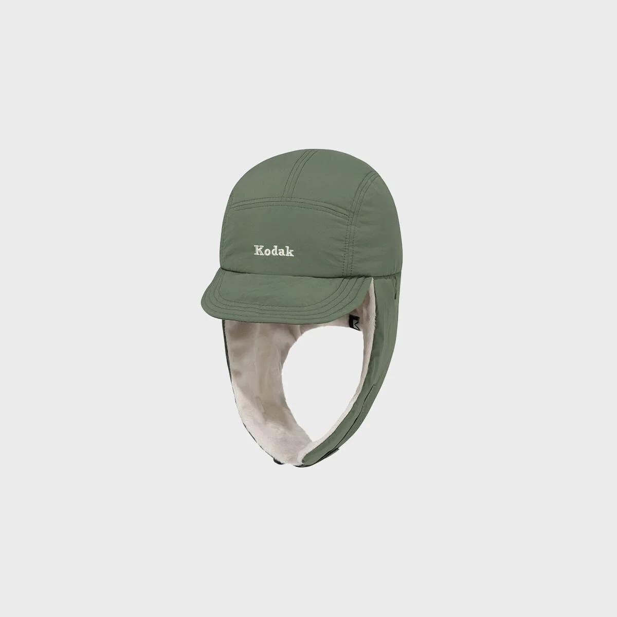 羽絨外套 Trooper 帽 KHAKI