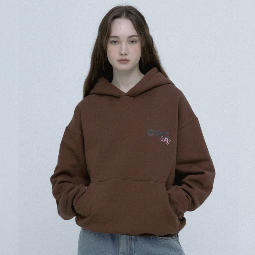 CEC GALLERY HOODIE(BROWN)
