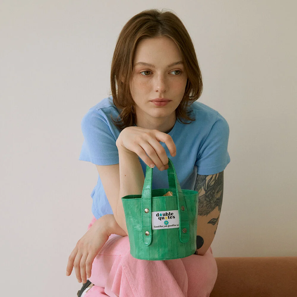 Muffin mini bag green (Muffin 迷你 袋 綠色)