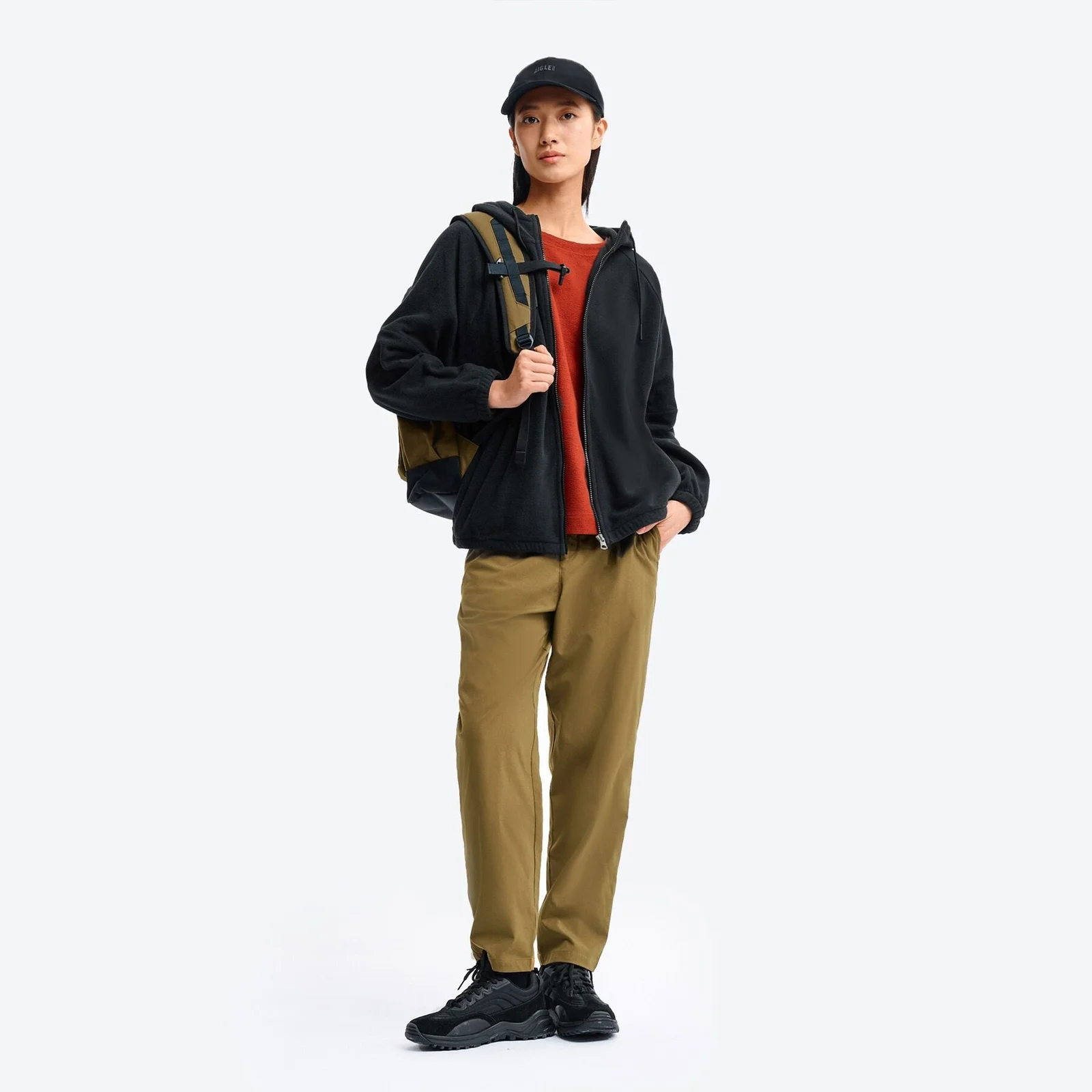 女裝 防水 UVC Aero Heat 彈力 休閒 褲子 AAW25WBOT007TVE