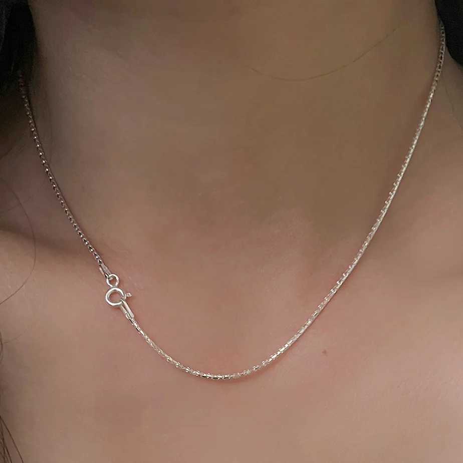 silver925 snake chain necklace
