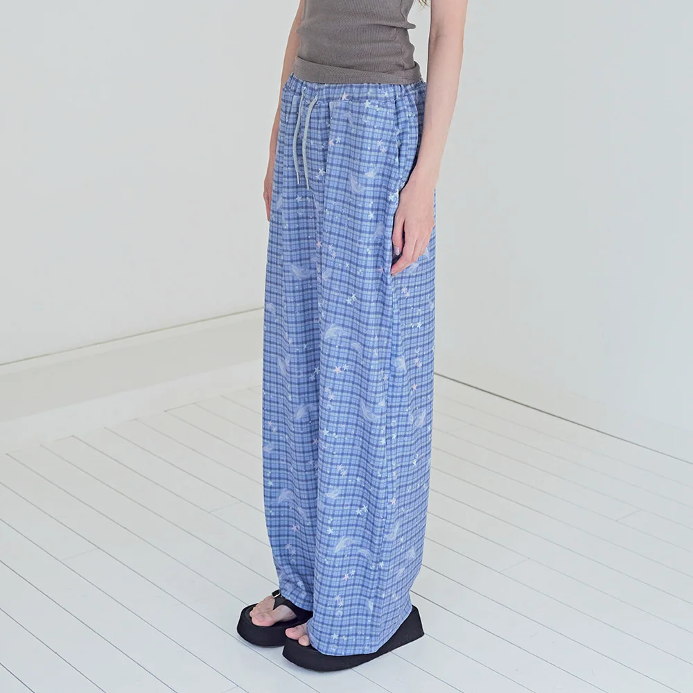 Dolphin Glow Wide Pants (鬆緊褲)