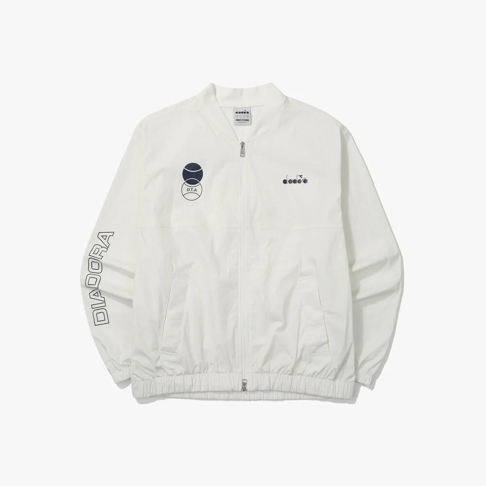 涼感波浪 短身外套 外套 OFF WHITE